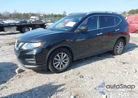 2017 Nissan Rogue Sv z USA, uszkodzony, nr VIN KNMAT2MT0HP516423